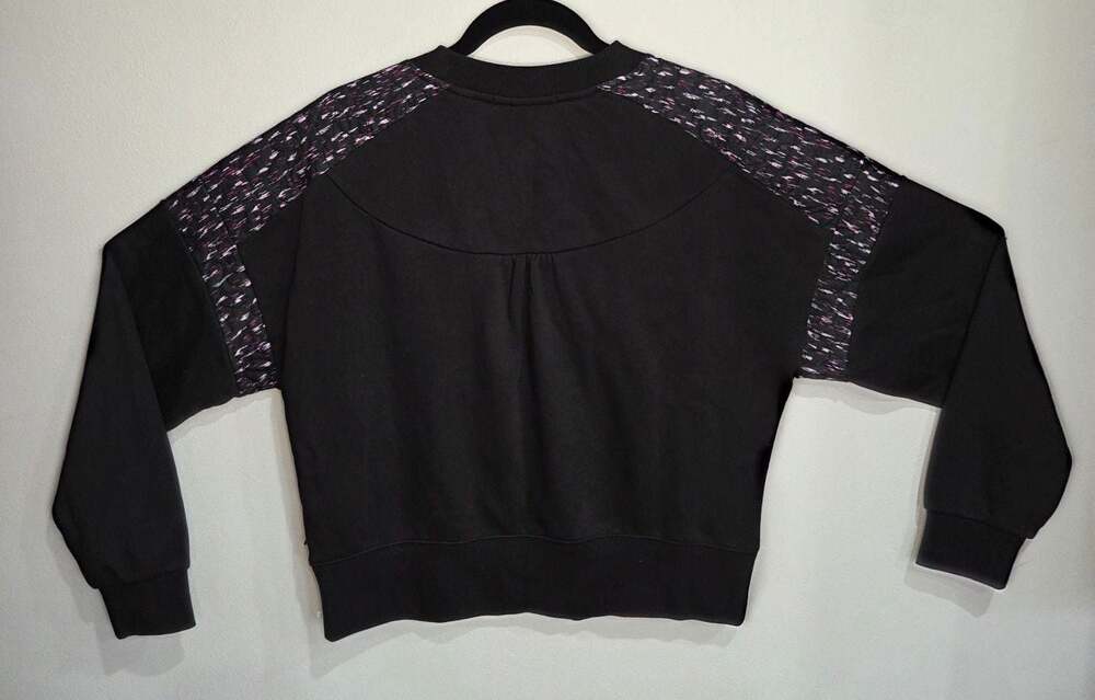 Scotch & Soda Black women's Quilted Sweatshirt, size S - Picture 5 of 7